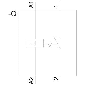 Siemens 5TT4101-0 Darbe Akım Anahtarı 16A. 230V Ac 1 Na
