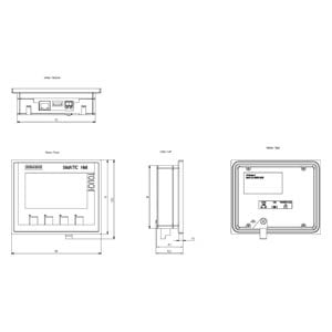Siemens 6AV2123-2DB03-0AX0 HMI KTP400 Basic PN 4.3” Dokunmatik Panel PROFINET