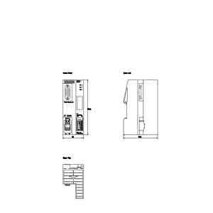 Siemens 6ES7151-1CA00-0AB0 ET200S IM151-1 Basic Arayüz Modül-KUTUSUZ