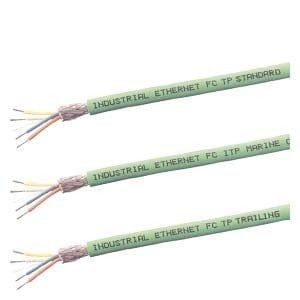 Siemens 6XV1840-2AH10 Endüstriyel Ethernet FC TP Standart Kablo – Cat5e, 4 Damarlı, Koruma Kalkanlı