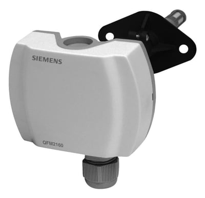 Siemens QFM2160 Kanal Tip Nem ve Sıcaklık Sensörü 0-10V / 4-20mA