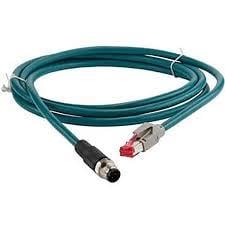 SMC EX9-AC010EN-PSRJ | EX Serisi İletişim Kablosu | M12 Erkek – RJ45 Erkek | 1 m