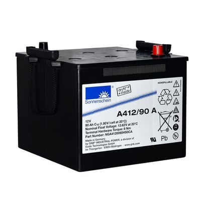 Sonnenschein A412/90A 12V 90 Ah Jel Akü NGA4120090HS0FA-NGA4120090HSOCA