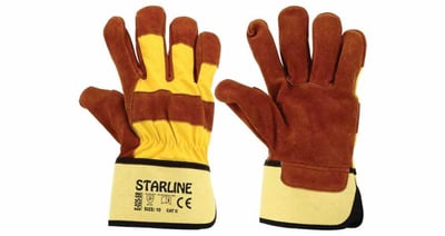Starline E-025-SR Deri İş Eldiven 10XL i