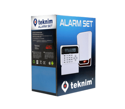 Teknim TSP-5334LCD Ethernet Alarm Seti (Akü Hariç)