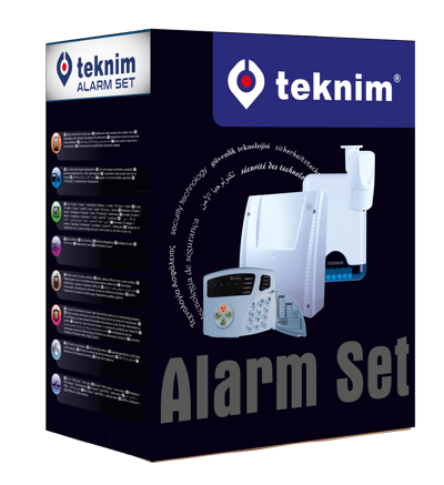 Teknim VAP-404PT PSTN Alarm Seti (Akü Hariç)