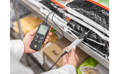 Testo 110 – App Bağlantılı NTC & Pt100 Sıcaklık Ölçer | HACCP Uyumlu | 0563 0110