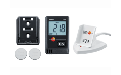 Testo 174 H Seti – Sıcaklık ve Nem için Mini Data Logger Seti – 0572 0566 | Testo Türkiye | endustrio.com