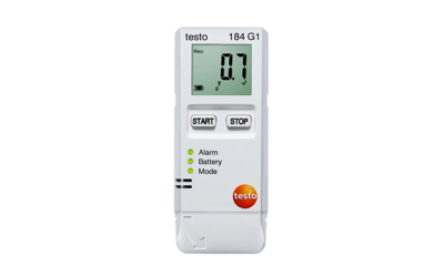 Testo 184 G1 – Titreşim, Nem ve Sıcaklık Nakliye Data Logger | 0572 1846