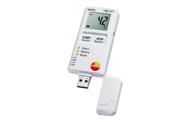 Testo 184 H1 – Nem ve Sıcaklık Nakliye Data Logger | 0572 1845