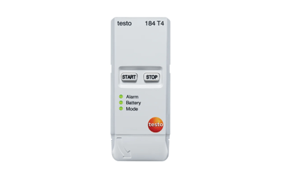 Testo 184 T4 – -80 °C Kuru Buz Nakliye Sıcaklık Data Logger | 0572 1844