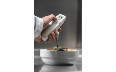 Testo 205 – Tek Elle Kullanılabilen pH/Sıcaklık Ölçüm Cihazı | 0563 2051 | Gıda pH Metre