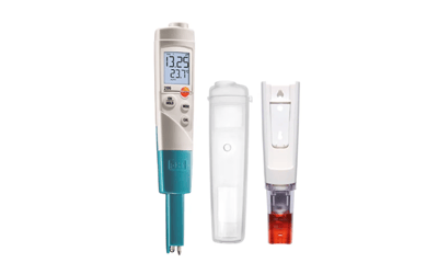 Testo 206 pH1 – Tek Elle Kullanılabilen pH/Sıcaklık Ölçüm Cihazı | 0563 2061 | Sıvılar için pH Metre
