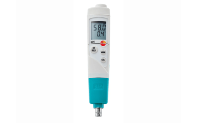 Testo 206 pH3 – Tek Elle Kullanılabilen pH/Sıcaklık Ölçüm Cihazı | 0563 2063