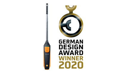 Testo 405i – Akıllı Telefon ile Yönetilebilen Termal Anemometre | Hacimsel Debi, Hava Hızı ve Sıcaklık Ölçümü | Bluetooth | 0560 1405