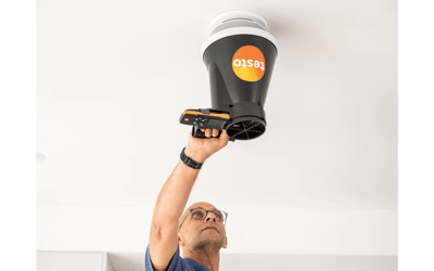 Testo 417 – App Bağlantılı 100 mm Pervane Anemometre | 0563 0417