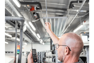 Testo 425 – App Bağlantılı Sıcak Tel Anemometre 0563 0425