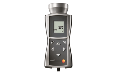 Testo 477 LED Stroboskop – Yüksek Hızlı RPM Ölçüm Cihazı | 0563 4770