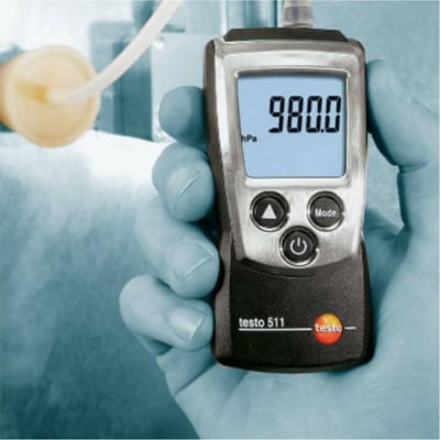 Testo 511 – Mutlak Basınç Ölçüm Cihazı | 0560 0511 | Yüksek Hassasiyetli Barometrik Ölçüm