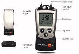 testo 606-2 – Cep Tipi Malzeme Nemi, Hava Nemi ve Sıcaklık Ölçüm Cihazı | 0560 6062