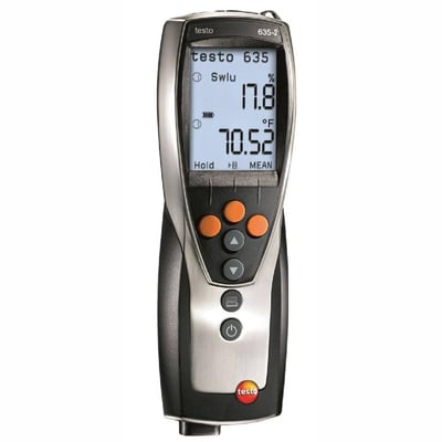 Testo 635-2 – Hafızalı Nem Ölçüm Cihazı & PC Yazılımı | 0563 6352