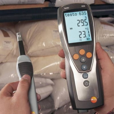 Testo 635-2 – Hafızalı Nem Ölçüm Cihazı & PC Yazılımı | 0563 6352
