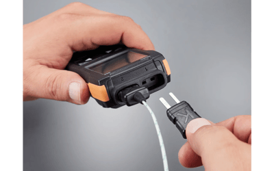 Testo 922 – App Bağlantılı Fark Sıcaklık Ölçer | Çift K Tipi Termokupl | 0563 0922