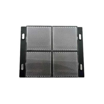 TRİO 100x100mm Reflektör / Mesafe Sensörleri Uyumlu - Siyah