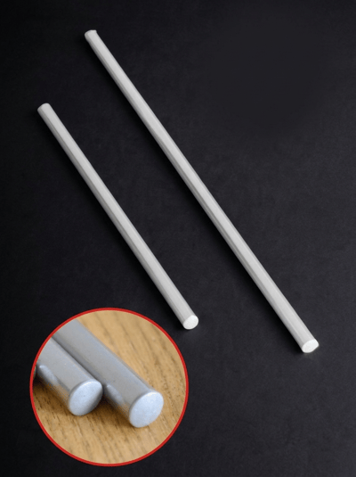 Trio Paslanmaz Alüminyum Düz Metal Oklava 76 Cm