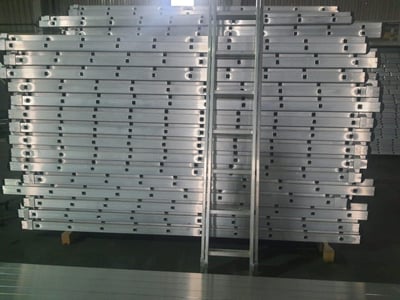 TRİO Tek Parça 2.5 Metre Alüminyum Merdiven