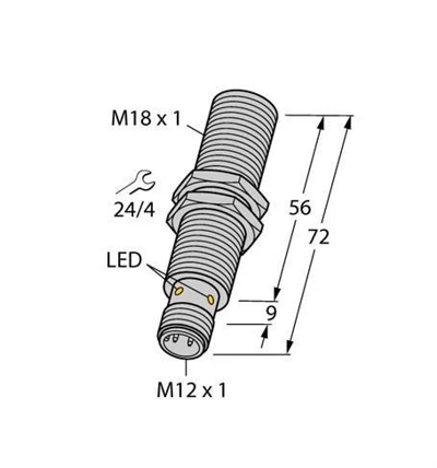 Turck BI8U-MT18-AP6X-H1141 | M18 Endüktif Sensör