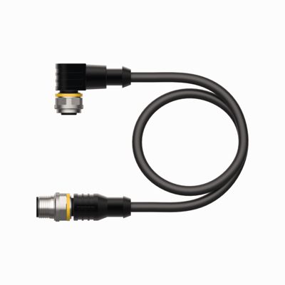 Turck WKC4.4T-5/TXL | M12 Dişi Açılı Sensör/Aktüatör Kablosu