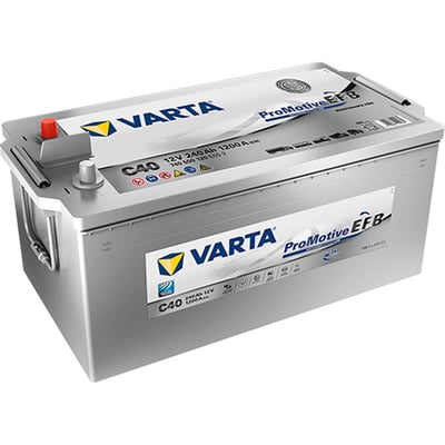 VARTA C40 VARTA PROMOTIVE EFB 12V 240AH AKU TAM KAPALI TAM BAKIMSIZ - EFB