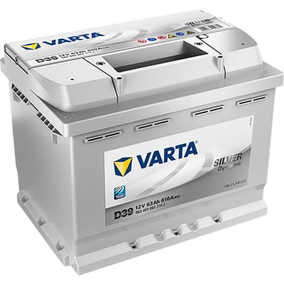 VARTA D39 SILVER DYNAMIC 12V 63AH AKU