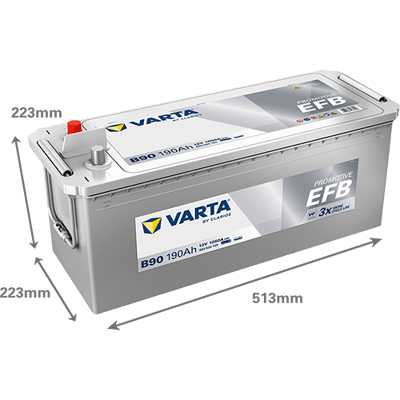 Varta Promotive C40 Start-Stop EFB 12 V 240 Ah 1200 CCA Akü