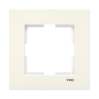 Viko 90960210 Karre Krem Tekli Çerçeve