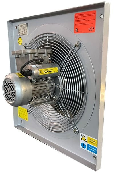 VLT AWD 31U/4.Ex 2000 m³/h 380V Exproof Aksiyel Duvar Fanı