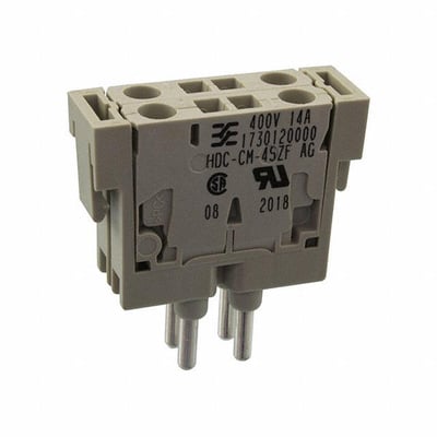 Weidmuller 1730120000 Heavy Duty Power Connectors HDC-CM-4SZF AG