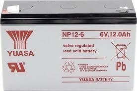 Yuasa NP 12-6 model 6 Volt 12 Ah  Kuru Akü