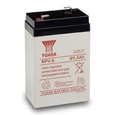 Yuasa  NP 4-6 model 6 Volt 4 Ah Kuru Akü
