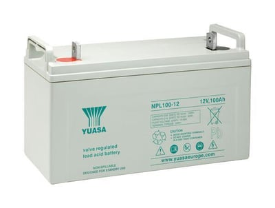 Yuasa NPL 100-12 model 12 Volt 100 Ah Kuru Akü