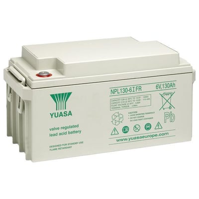 Yuasa NPL 130-6 model 6 Volt 130 Ah  Kuru Akü