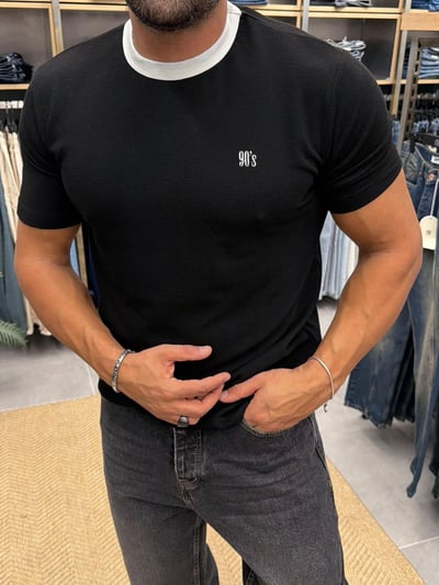 90's Tshirt Siyah