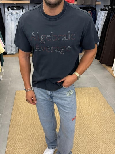 Catch Nakış Detay Tshirt Lacivert