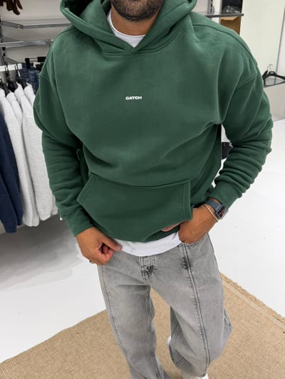 Catch Premium Sweat Yeşil