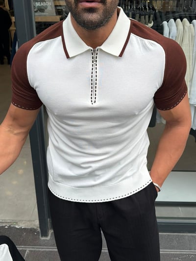 Ferel Triko Tshirt Kahve