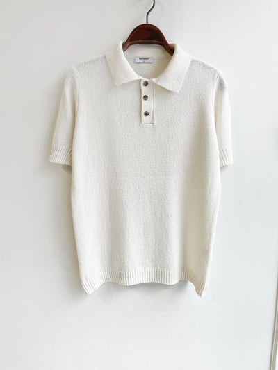 Marrakech Örme Triko T-Shirt Beyaz