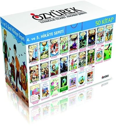 4. ve 5. Sınıf Eğitim Seti (50 Kitap Kutulu)
