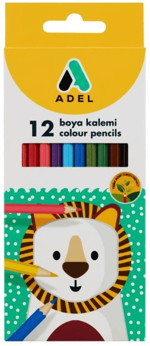 ADEL KURU BOYA TAM BOY 12 Lİ 315001