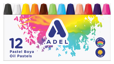 ADEL PASTEL BOYA 12 RENK 2280000005000